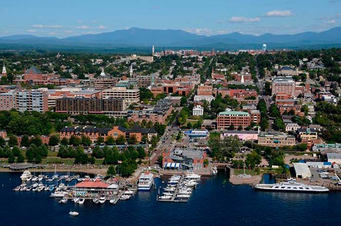 ciudades americanas que funcionan con energia renovable Burlington