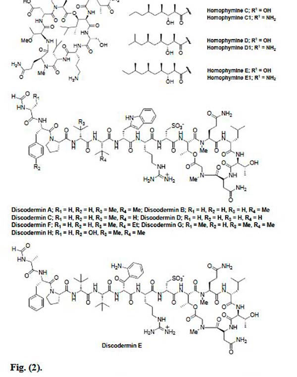 péptidos marinos Figura 2