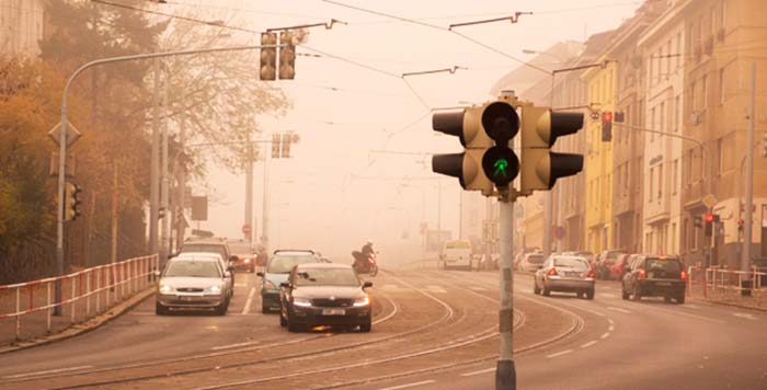 Efectos de la contaminación atmosférica en la salud