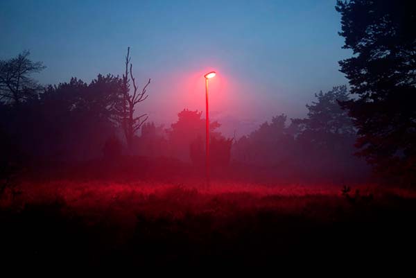 prueba efecto luz roja