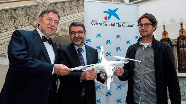 Dron y La Caixa