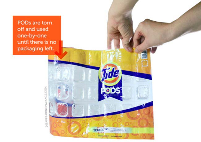 alternativa uso del plastico Tide