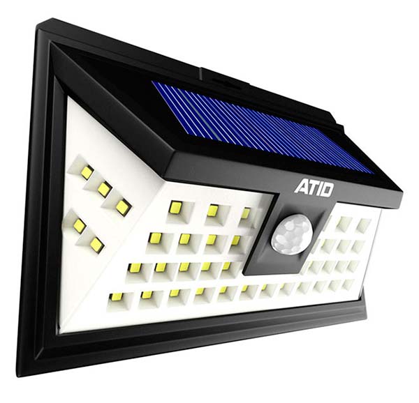 luces led solares exterior