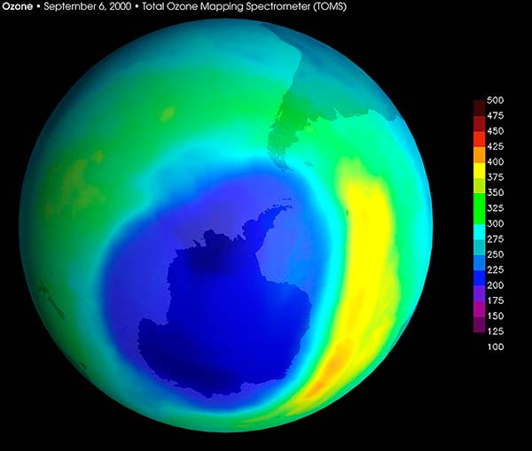 problema actual de la capa de ozono