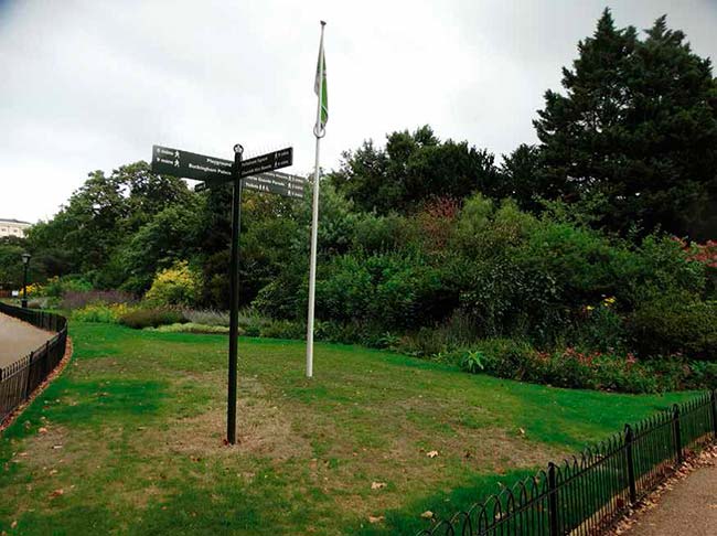 diversidad estructural en parque de Londres