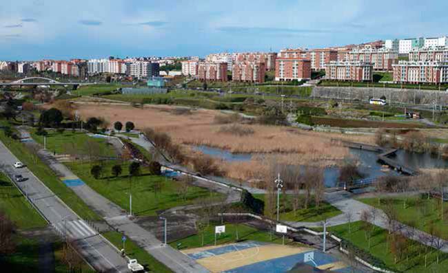 humedal Las Llamas en Santander