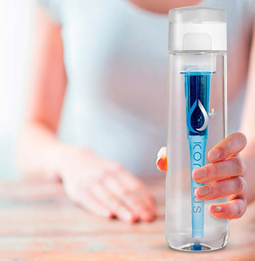 botella de agua hidrogenada KOR Plus