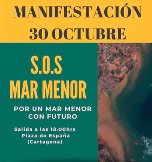 manifestacion SOS Mar Menor