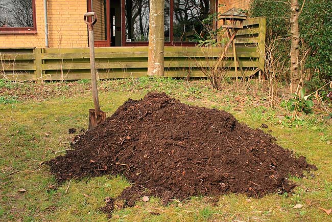 hacer compost en tierra