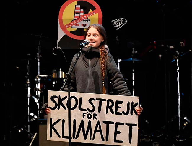 Greta Thunberg discurso final Marcha por el Clima