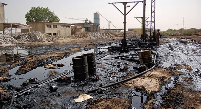 ccontaminacion del suelo por vertidos industriales