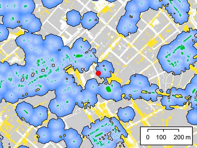 impacto ecologico de la iluminacion artificial, modelos de Ciudad Brillante y Ciudad Oscura