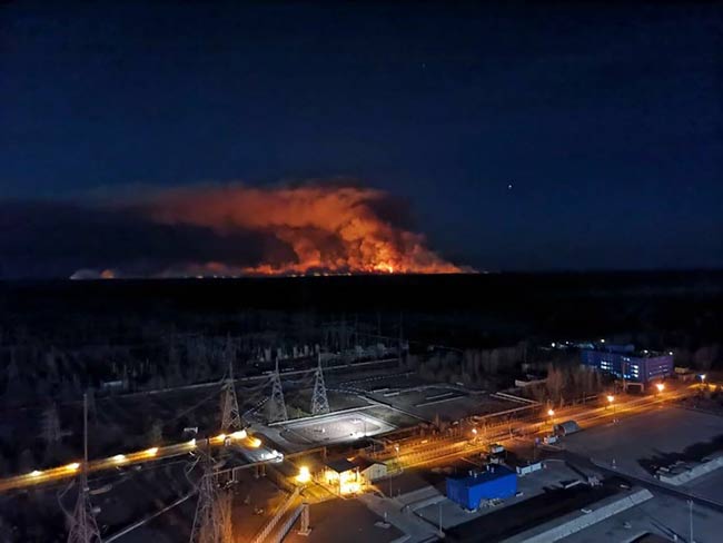 incendios forestales Chernobyl 2020