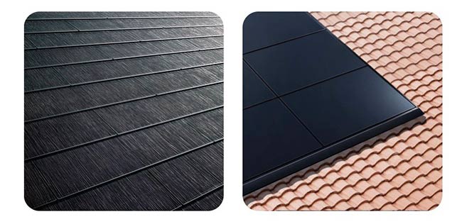 tipos techos solares Tesla