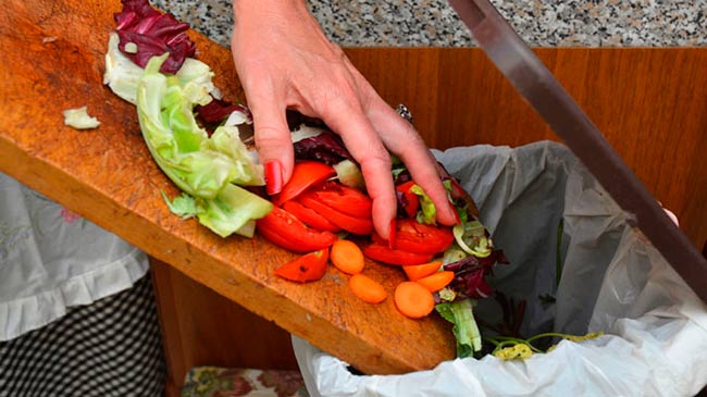 desperdicio de alimentos en el hogar