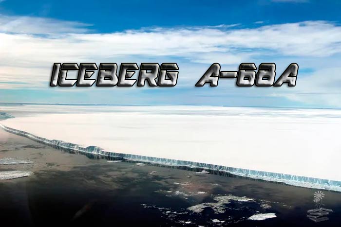 iceberg A-68A portada