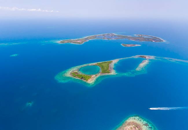 Belice recupero su barrera de coral