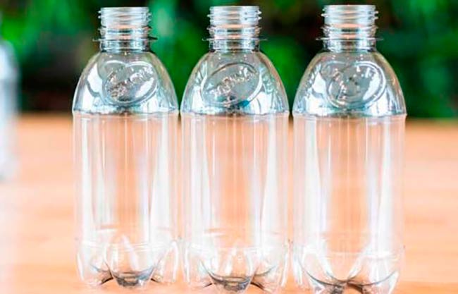 botellas plastico vegetal PEF
