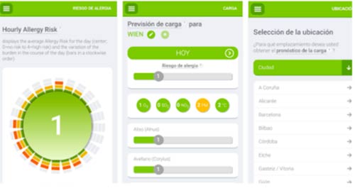 Pollen mejores aplicaciones alerta de polen