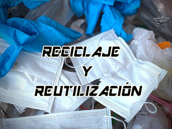 reciclaje y reutilizacion de mascarillas Portada