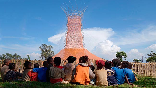 warka water comunidad local