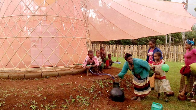 agua de Warka Water Tower