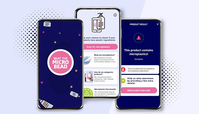 app Beat the Microbead para reducir el consumo de plastico