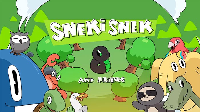 serie animada de Sneki Snek Portada