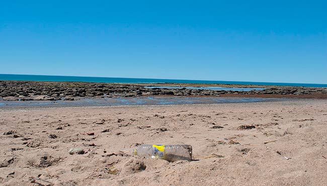 contaminacion de playas