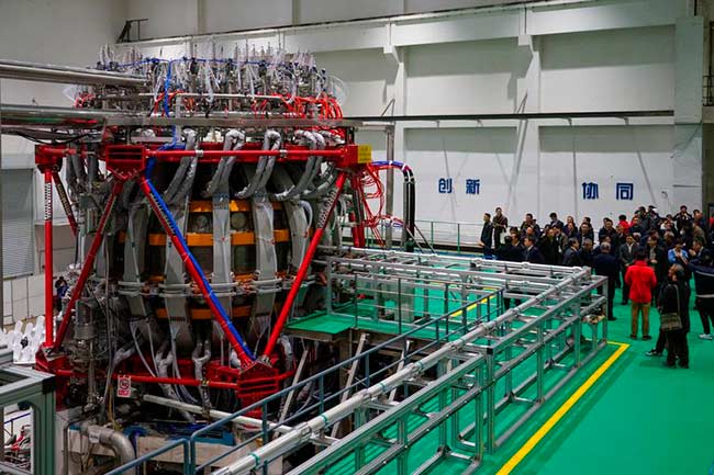 reactor nuclear de fusion o Sol artificial de China