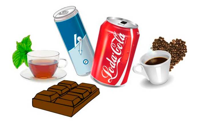 alimentos y bebidas con cafeína portada