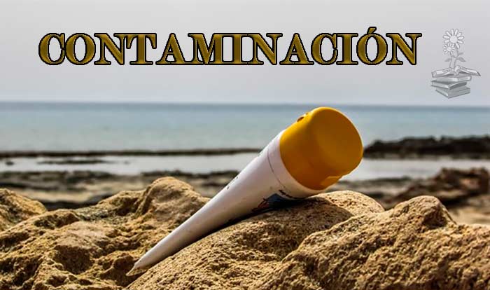 Contaminación por cremas y protectores solares en playas y mares