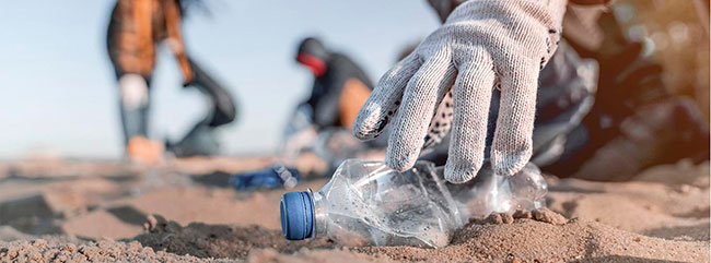 Sin contaminación por plásticos