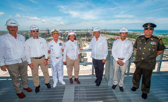 inauguracion refineria Olmeca Dos Bocas