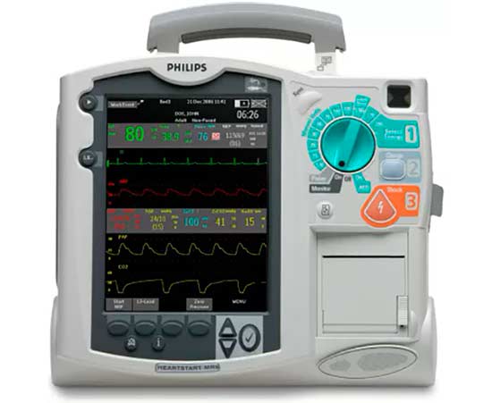 electrocardiograma Philips de 12 derivaciones