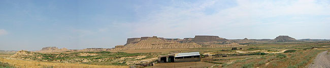 panoramica Bardenas Reales