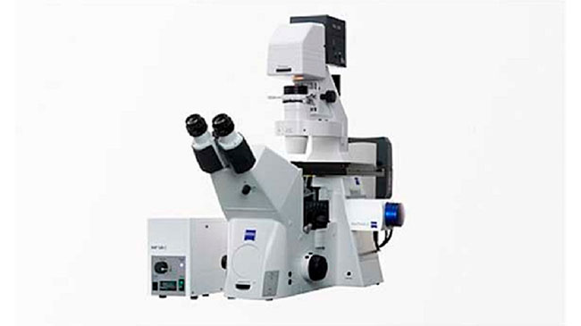 microscopio confocal espectral de escaneo laser