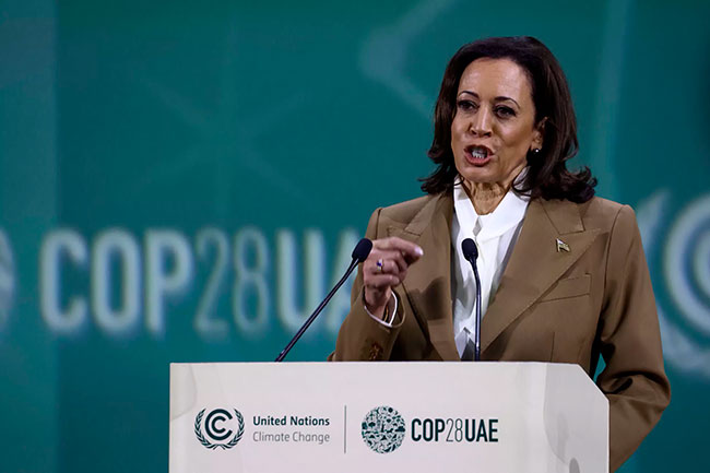 Kamala Harris COP28