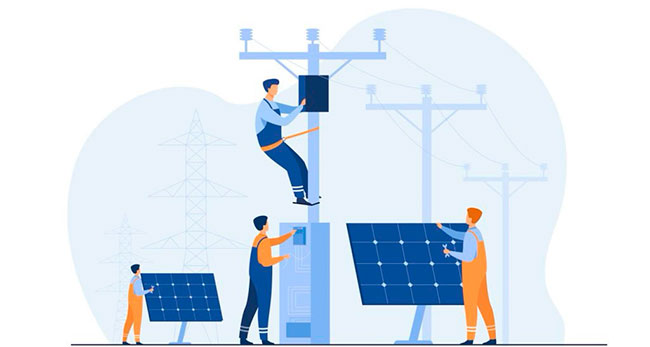 esquema instalación sistema fotovoltaico