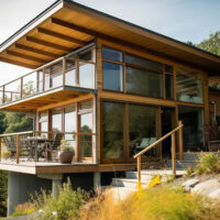 casas sostenibles de madera portada