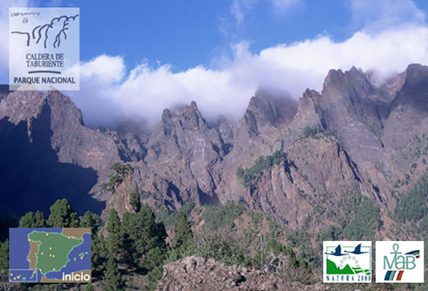 Parque Nacional de la Caldera de Taburiente, Canarias, España