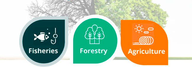 areas de estudio y trabajo del proyecto FARCLIMATE