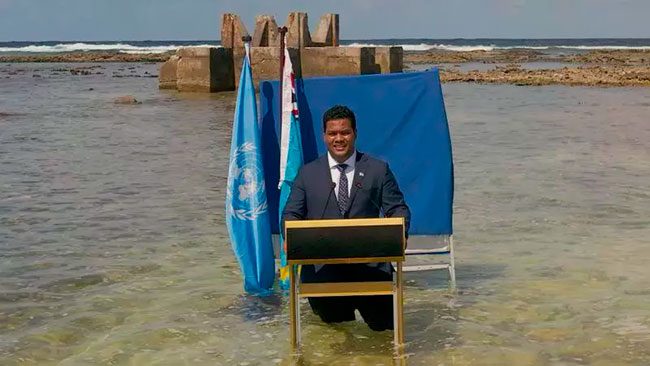 Tuvalu en la COP de 2021