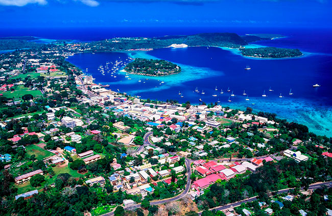 Vanuatu se esta hundiendo