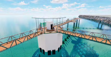 instalación de un observatorio submarino en Bouzas, portada