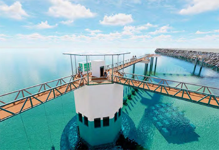 instalación de un observatorio submarino en Bouzas, portada