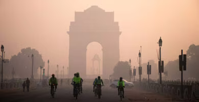 contaminación tóxica del aire en la India portada
