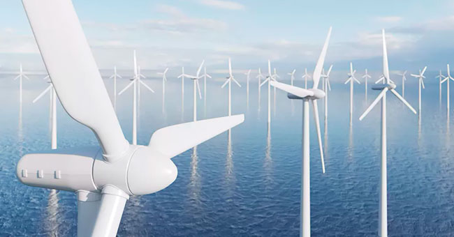 aerogeneradores en el mar