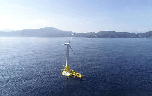 proyecto aerogenerador flotante en España