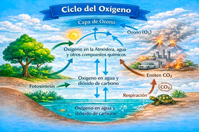 Ciclo del Oxígeno